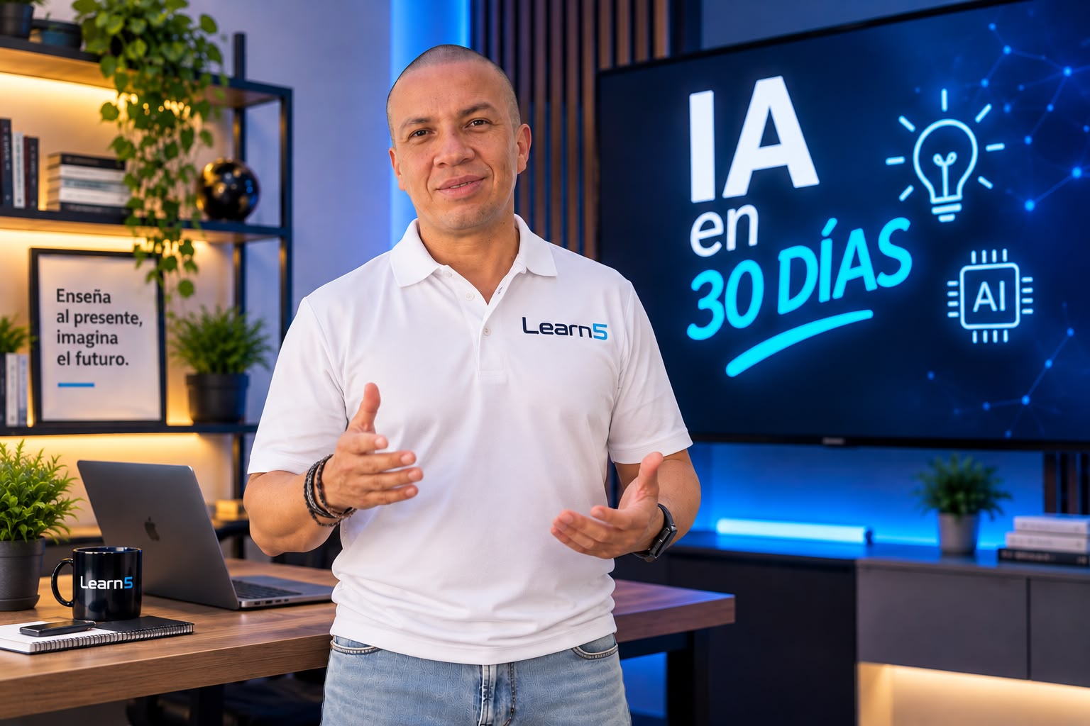 Gelkin Pulido, fundador de Learn5